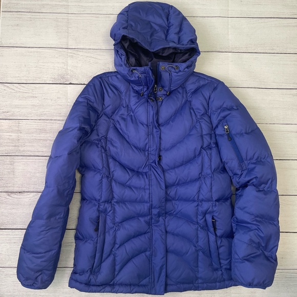 Lands' End Jackets & Blazers - Lands End Women's Down Hooded Jacket